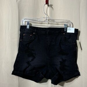 NWT Aeropostale Jean Mom Shorts